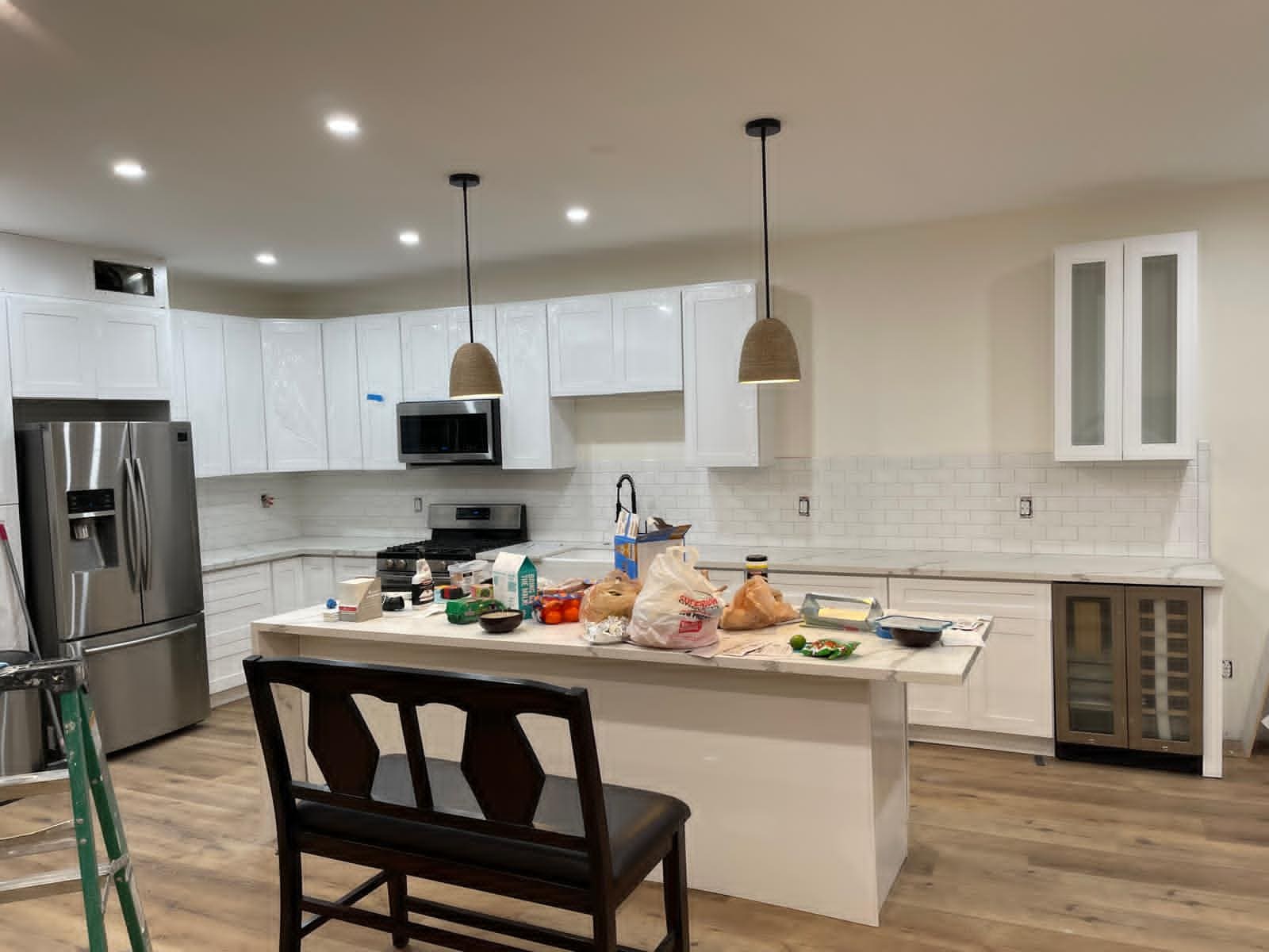 Kitchen Remodel, After, Constructora Carrillo